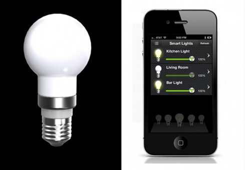 Bluetooth mobile phone-controlled dimming LED lights